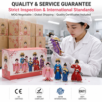 Figurines en vinyle ODM de l'usine MEIYAN, jouets de la série Anime Cartoon, boîtes mystères en gros, figurines de collection personnalisées en ABS et vinyle