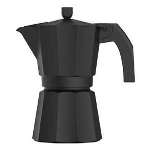 Caffettiera Alluminio 3 Tazze ITALEXPRESS Nero carbone 1361V - Product Image 2
