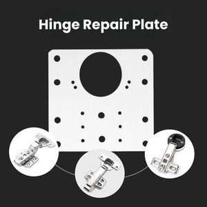 <span class=keywords><strong>Meuble</strong></span> placard antirouille charnière montage plaque de <span class=keywords><strong>fixation</strong></span> armoire charnière réparation plaque <span class=keywords><strong>Kit</strong></span> pour porte de <span class=keywords><strong>cuisine</strong></span> - Product Image 2