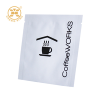 Sacs pochette plate personnalisée OEM pour filtre à café goutte à goutte emballage feuille d'aluminium sac anti-odeur