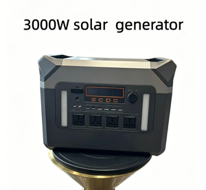 Générateur solaire 3000w, station d'alimentation portable, système de stockage d'énergie solaire multifonctionnel pour la maison, le camping, chargeur sans fil - Product Image 2