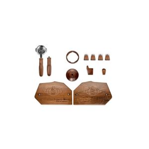 Accessoires de modification en bois de noyer pour <span class=keywords><strong>machine</strong></span> à expresso <span class=keywords><strong>La</strong></span> <span class=keywords><strong>Marzocco</strong></span>, personnalisés, de haute qualité, écologiques et en stock – Kit d'équipement de barista - Product Image 1