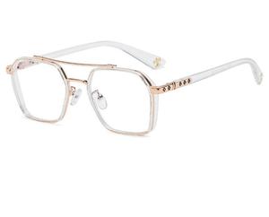 <span class=keywords><strong>Gafas</strong></span> Ópticas Anti-Luz Azul K0039, Montura Completa Cuadrada <span class=keywords><strong>Estilo</strong></span> Gangster Vintage <span class=keywords><strong>Iron</strong></span> <span class=keywords><strong>Man</strong></span>, Lentes de PC con Espejo Simple, TR90 - Product Image 5
