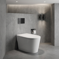 S008 Bidet électrique de luxe certifié CUPC pour salle de bain, cuvette de toilette sanitaire, réglage automatique, toilette intelligente