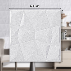 <span class=keywords><strong>Dalles</strong></span> de plafond 3D <span class=keywords><strong>auto</strong></span>-<span class=keywords><strong>adhésives</strong></span> en mousse blanches, panneaux muraux à peler et coller, papier peint imperméable DIY pour salon, chambre à coucher, décoration intérieure - Product Image 2