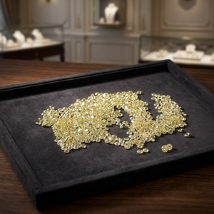 Diamants naturels jaunes fantaisie de fabrication indienne, certifiés IGI, de haute qualité, toutes formes, livraison rapide pour la fabrication de bijoux - Product Image 1
