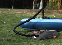 Pompe à air haute pression pour dégonflage gonflable SUP Paddle Board Booster de batterie de voiture individuelle Power Bank Camping