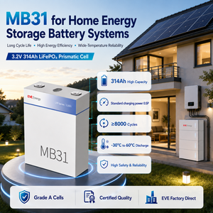 EVE UE STOCK <span class=keywords><strong>Precio</strong></span> MB31 Venta al por mayor Batería Lifepo4 3,2 V 314Ah Sistema inversor híbrido Bms Paquete de batería de iones de litio Lifepo4 - Product Image 2