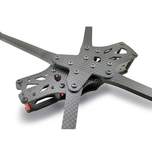 Nouveau kit de cadre APEX HD 7 pouces en fibre de carbone pour quadricoptère longue portée, bras de <span class=keywords><strong>5</strong></span>,<span class=keywords><strong>5</strong></span> mm, 315 mm, pièces DIY, drone de course FPV Freestyle RC, 143 g - Product Image 1