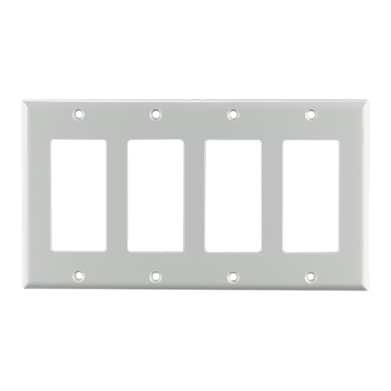 1 Gang Single Blanking Plate In Satin Chrome Brushed Flat - View #5