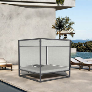 Chaise longue extérieure moderne et confortable à cadre en <span class=keywords><strong>aluminium</strong></span> pour piscine, <span class=keywords><strong>bain</strong></span> <span class=keywords><strong>de</strong></span> <span class=keywords><strong>soleil</strong></span>, hôtel, loisirs pour meubles d'extérieur, parcs, côtés <span class=keywords><strong>de</strong></span> piscine - Product Image 6
