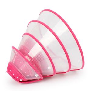 Cubierta protectora antimordedura para perros y gatos, <span class=keywords><strong>Collar</strong></span> antimordedura de colores ABS, bordes suaves - Product Image 5