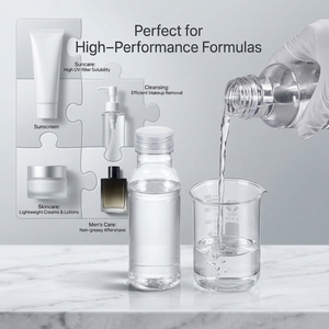 Fábrica MJ Suministra Carbonato de Dicaprililo de Alta Pureza para Cosméticos, Grado Cosmético, CAS 1680-31-5, Certificado ISO9001, 180 kg/bidón - Product Image 2