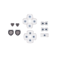 Clavier en silicone de remplacement pour manette PS4, boutons conducteurs, pièces de réparation