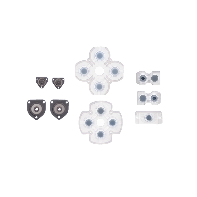 FOR PS4 Replacement Silicone Rubber Keypad for PS4 Controller Conductive Button Pads Repair Parts
