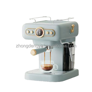 Máquina de Espresso Italiana Semiautomática Profesional de 20 Bares - Cafetera Rosa con Sistema de Agua Caliente - Product Image 2