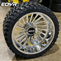 Jantes forgées EVOR Deep Chrome pour camion 22X12 24X14 24X12 26X12 28X16 pour GMC Sierra 1500 2500 3500 6x5.5 8x6.5 8x170 8x180