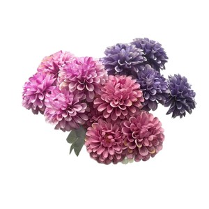 Fleurs artificielles Junheyuan, bouquet en soie à 7 têtes pour mariage, décoration de la maison, arrangement floral - Product Image 5