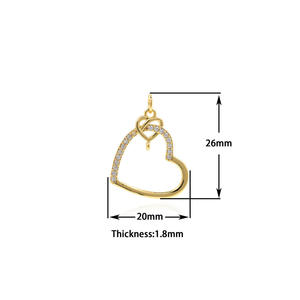 Collier Cœur Nœud d'Amour Infini Élégant de Haute Qualité en Gros pour Mère et Fille - Product Image 2