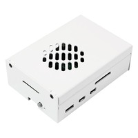 Caja Metálica Premium para Raspberry Pi 5 con Ventilador de Refrigeración PWM, Carcasa de Aluminio de Alta Dureza