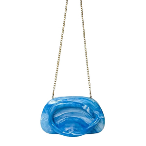 กระเป๋าคลัทช์อะคริลิคแฟชั่นคลาสสิกสำหรับผู้หญิง พร้อมหูหิ้วและสายสะพายไหล่ สำหรับงานปาร์ตี้ งานพรอม และงานแต่งงาน - Product Image 2