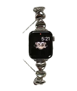 <span class=keywords><strong>Bracelet</strong></span> de montre VILO en acier inoxydable de luxe pour smartwatch 40/41/44/45 mm, réglable, étanche, <span class=keywords><strong>bracelet</strong></span> pour <span class=keywords><strong>femme</strong></span> - Product Image 4