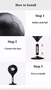 Best Seller Stress Rage Bag <span class=keywords><strong>Buster</strong></span> Relief Mesa de escritorio de pie Boxeo <span class=keywords><strong>Punch</strong></span> Ball Ventosa Mini Reflex Desktop Saco DE BOXEO - Product Image 4