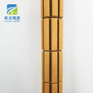 Laiyuan 380V <span class=keywords><strong>3KW</strong></span> कस्टम चीनी मिट्टी अटेरन हीटर हीटिंग तत्व - Product Image 5