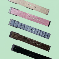 Bracelet de montre de haute qualité pour bracelet Whoop, en cuir à motif crocodile