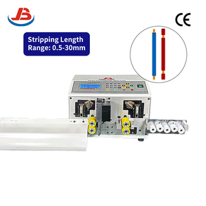 Máy cắt dây điện tự động hoàn toàn JB-320, cắt hai dây điện, bóc vỏ dây dẫn kép, máy tuốt dây - Product Image 1