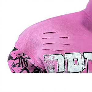 Pink Men's Oversized <b>Zip</b>-Up <b>Hoodie</b> Casual Solid <b>Pocket</b> 2025 Dreamchaser Design Regular Sleeve Fleece 100% Cotton Breathable - Product Image 6
