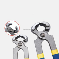 Ciseaux à vis pour le terrain, outils de réparation de chaussures, pince à écrous, pince à ongles à tête de serre-joint de 8 pouces