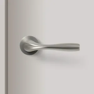 TIDO MODERN INTERIOR MATTE NICKEL BRUSHED DOOR HANDLES FACTORY SUPPLIER COST EFFECTIVE DOOR HARDWARE