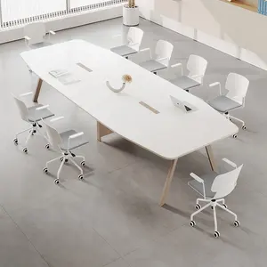 Yeni model konferans masası 8 kişilik ofis toplantı masası eğitim masası ofis mobilyaları toplantı masası