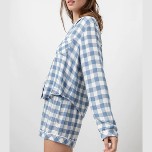 2024 Satin Kimono chemise de nuit, pour les femmes lune de miel Sexy Slip robe de nuit soie vêtements de nuit été femmes deux pièces pyjamas/ - Product Image 5