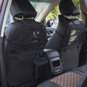 Bolsa de almacenamiento para respaldo de asiento de coche, bolsillos de malla de tela Oxford impermeables para organizadores de vehículos - Product Image 2