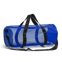 Sac de sport en maille pratique pour le voyage, sac de sport d'extérieur facile à transporter ou à rincer pour éliminer la sueur et le sable dans l'eau