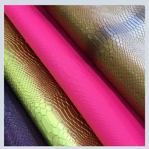 Borsa per scarpe con motivo a serpente in pelle di vacchetta con motivo a serpente intrecciato in pelle superiore da donna con motivo pitone - Product Image 1