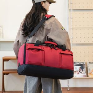 <span class=keywords><strong>Sac</strong></span> <span class=keywords><strong>de</strong></span> voyage imperméable personnalisé avec logo, grande capacité, <span class=keywords><strong>sac</strong></span> <span class=keywords><strong>de</strong></span> <span class=keywords><strong>sport</strong></span> portable avec compartiment à chaussures, adapté à la randonnée et au fitness - Product Image 6