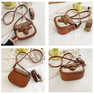 Mode Handtas Vrouwen Zadel Crossbody Messenger Zachte Kleine Leren Schoudertas Crossbody Telefoon Tassen Voor Dames - Product Image 6