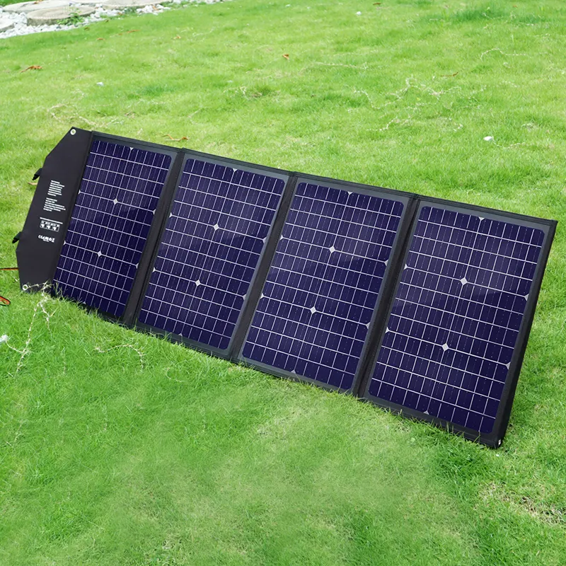 المحمولة احتياطية مولد نظام الطاقة قوة البنك محطة لوحة شمسية قابلة للطي للاستخدام المنزلي