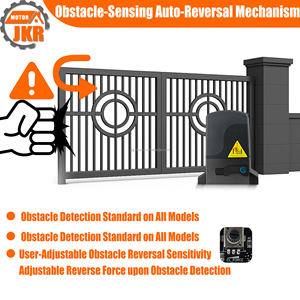 Ouvre-porte <span class=keywords><strong>coulissant</strong></span> automatique fiable DC24V 800KG en acier inoxydable avec interrupteur de fin de course magnétique et contrôle Wi-Fi pour hôtels et parcs - Product Image 5