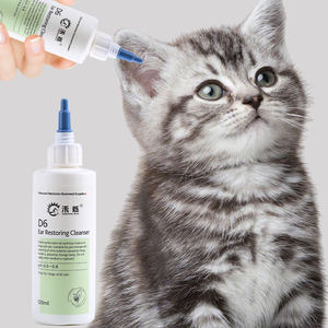 Luxe Acryl Honden Oorshampoo voor Ontstekingsverzorging Gemakkelijk Reinigbaar Gepersonaliseerde Formule Hondenverzorgingstool 200ml Baden & Masseren - Product Image 2