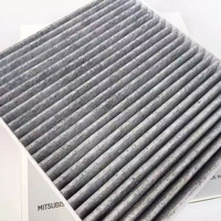 Convient aux filtres à air d'habitacle Mitsubishi Lanser, Outlander et Pajero HEPA 7803A004, 7803A112, 7803A043, 7803A109, 7803A005