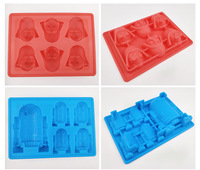 Nouveau moule en silicone pour glaçons série Guerres des étoiles Death Star, 8 empreintes en forme d'étoile, certification qualité alimentaire