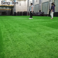 Bester Preis Künstlicher Teppich Gras synthetischer dicker Rasens piel platz Kunstrasen Fußballplatz Kunstrasen