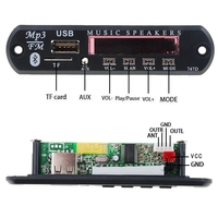 Carte décodeur MP3 WMA sans fil, Module Radio, USB, TF, FM, écran couleur, lecteur MP3, avec télécommande, pour voiture