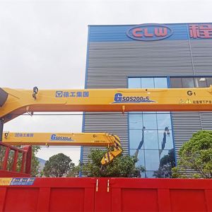 Camion grue Dongfeng Huashen DV3 avec grue télescopique XC MG de 8 tonnes à 5 sections, longueur de flèche de 18,6 m - Product Image 5