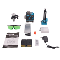 Niveau laser 3D Tmakota de haute qualité, portable, 360 degrés, nouveau logo, nouvelle base, nouveau moteur, faisceau vert, niveau laser 4D 21 lignes