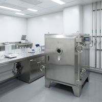 Appareil de séchage sous vide pulsé de qualité alimentaire SUS316L avec protection à l'azote, écoénergétique, OEM pour le secteur médical, cosmétique et alimentaire